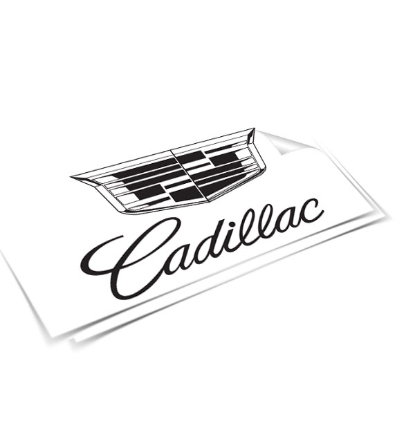 Cadillac Service Sticker 